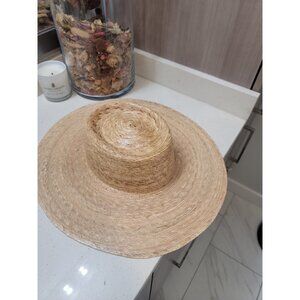 Lack Of Color Straw Hat Size Large XL Color Tan New NWT